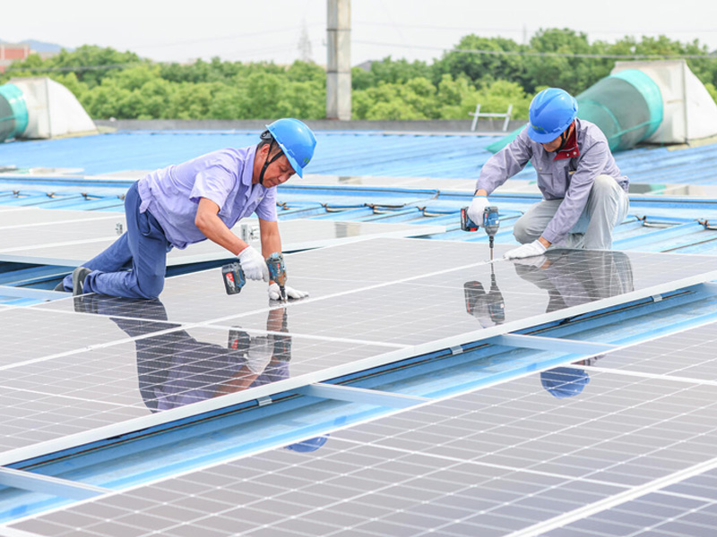 735KW-Rooftop Estrutura de montagem solar no Japão