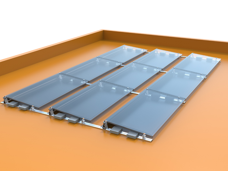 Ballasted Solar Structure