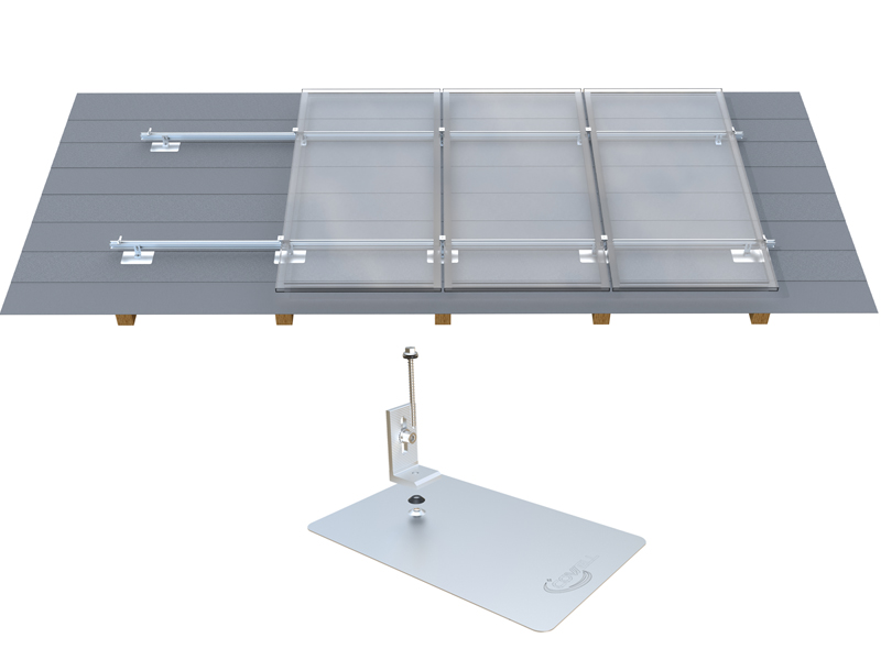 Solar Panel Roof Rack Mount