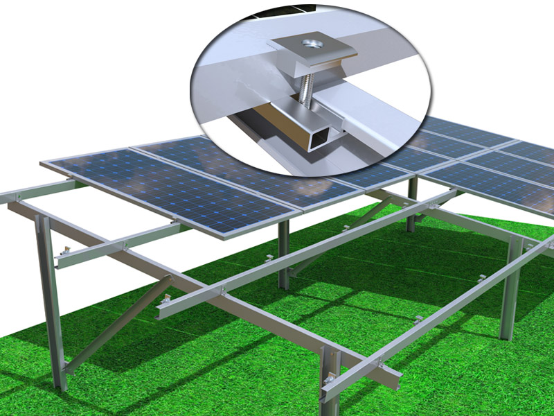 como escolher o ZAM ou estrutura de aço no sistema de montagem solar?