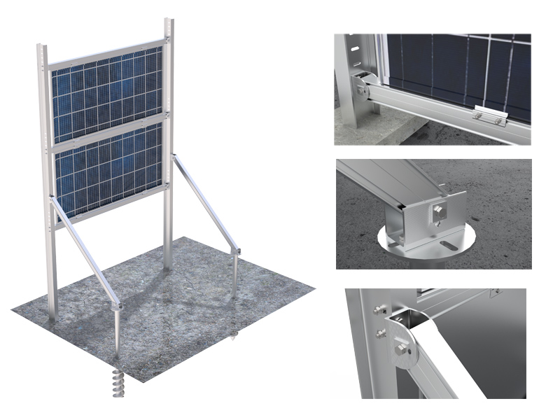 Bifacial Solar Fencing Systems