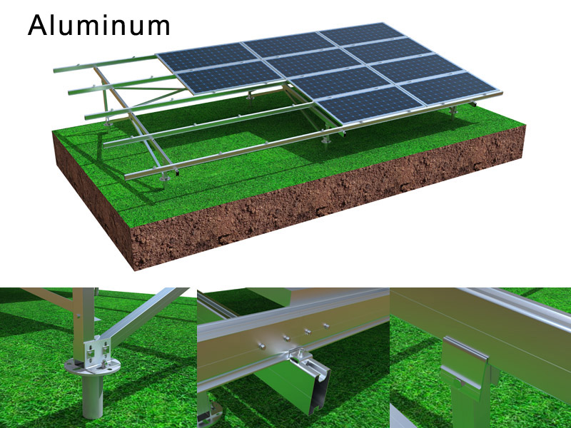 Aluminum Ground Mounting System