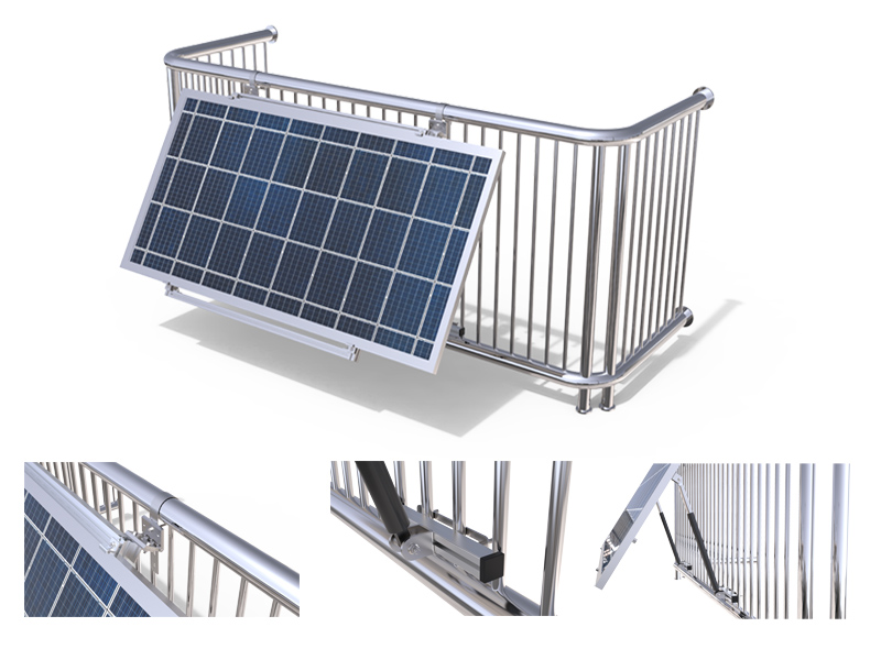 Balcony Easy Solar Mounting System