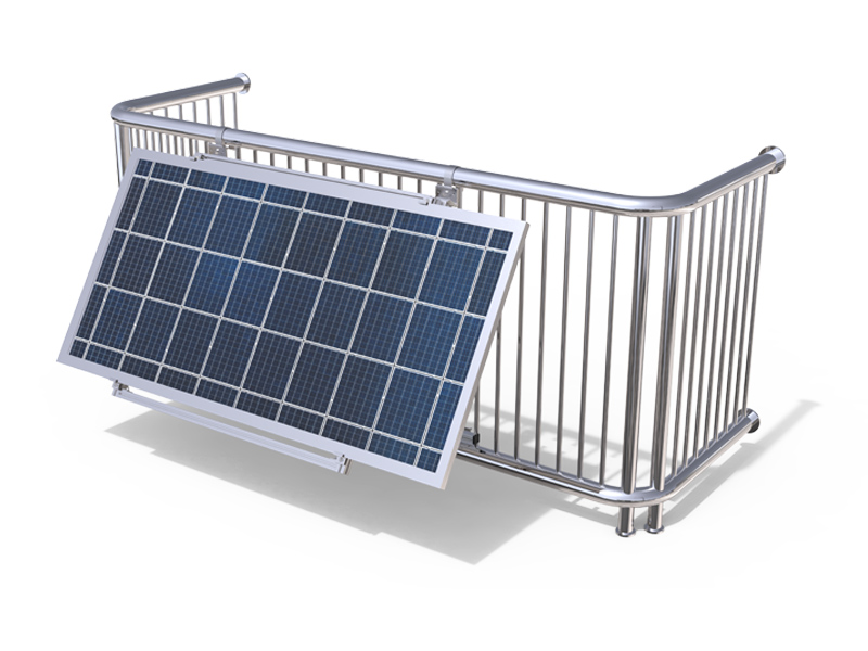 Um novo design de suporte solar com haste na Cowell Company