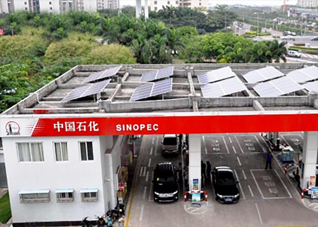 China Petroleum coloca em operação o primeiro projeto de geração de energia fotovoltaica em um posto de gasolina em Hong Kong