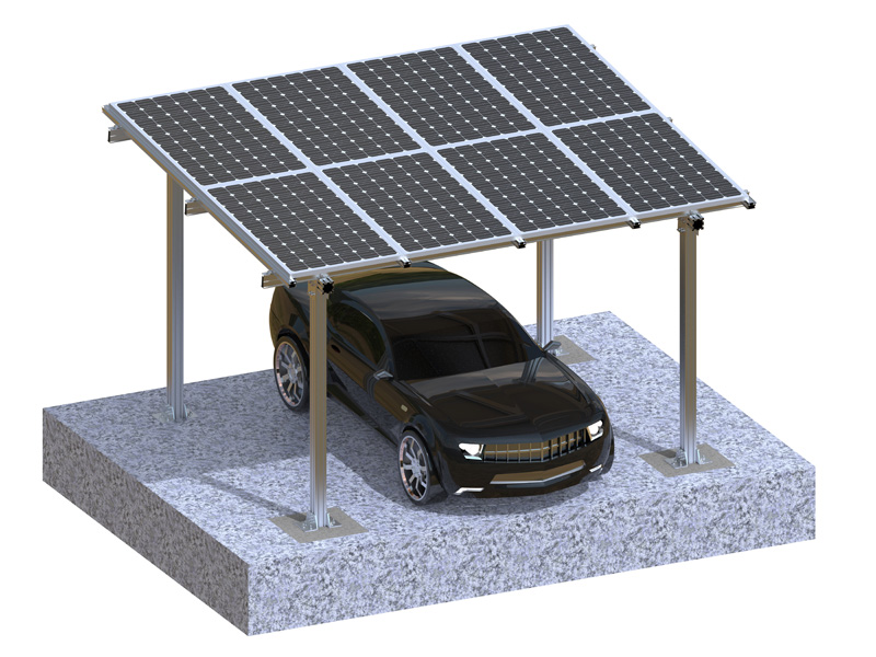 Sistemas de estacionamento solares de alumínio de alta qualidade no atacado, estruturas de montagem de painéis fotovoltaicos
