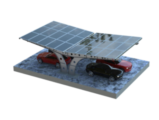 Aumente o valor do estacionamento comercial com garagem solar de aço carbono tipo Y